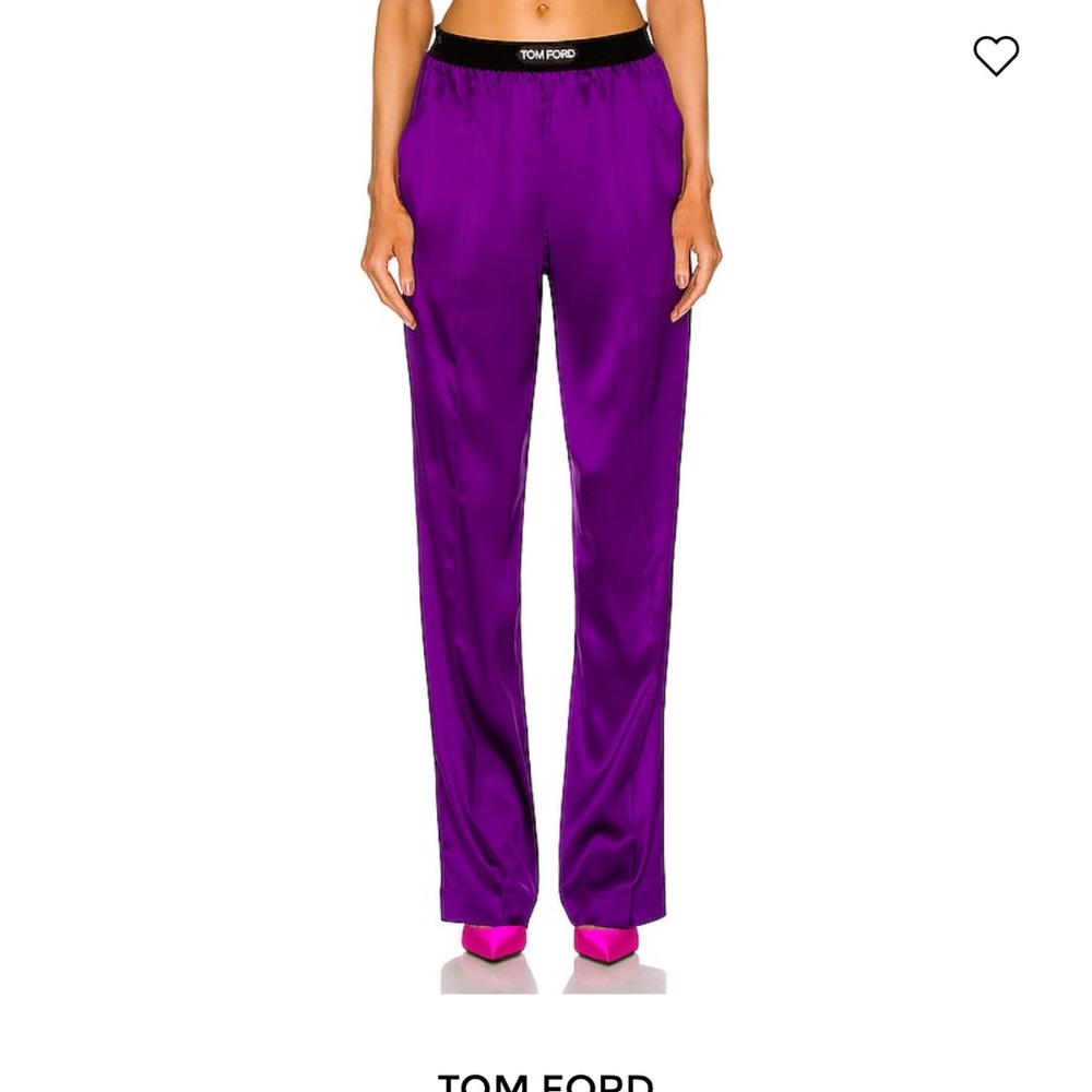 Tomford Satin Pants size small.